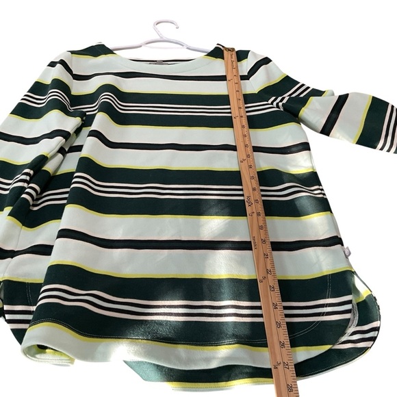 Talbots Classic French Terry Pullover - Goodies Stripe - Picture 8 of 9